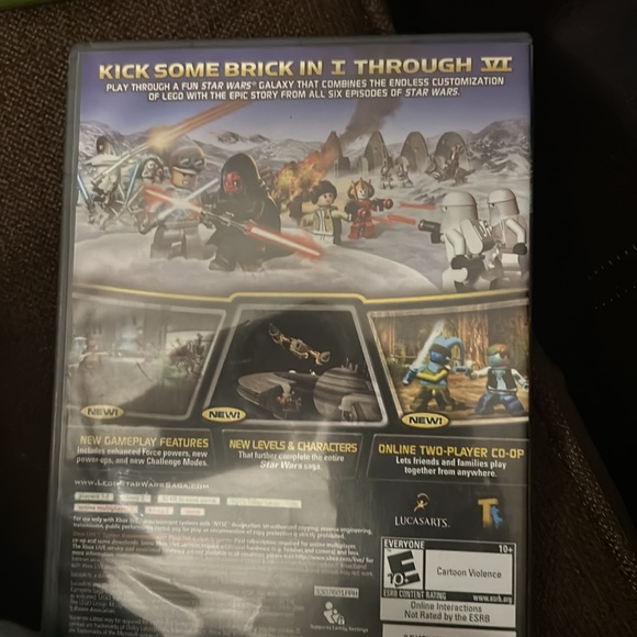 Xbox360 Lego Star Wars the complete saga used great condition book included LN! - Picture 2 of 3